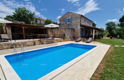 Renovated Istrian stone house with swimming pool