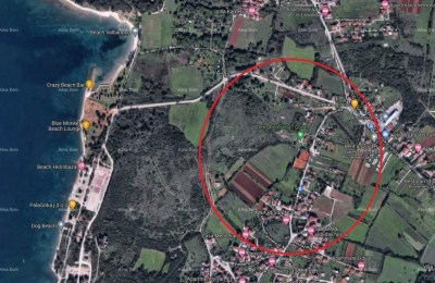 Zemljište u Štinjanu ! Građevinska parcela ! 3 km do centra Fažane.