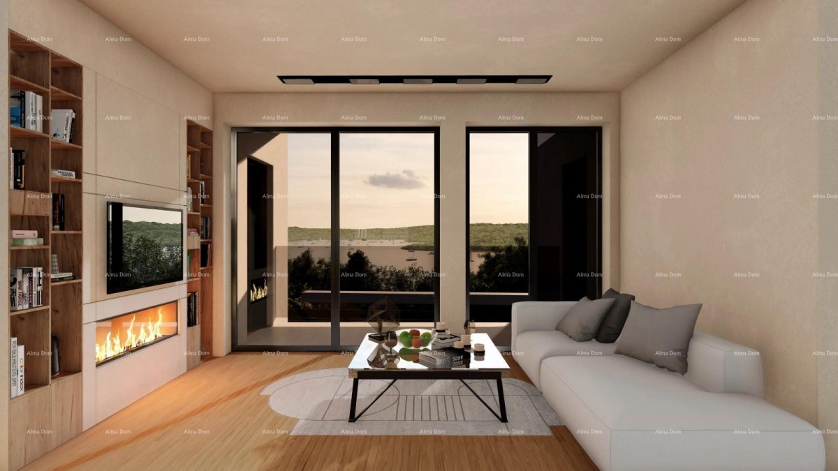 Great opportunity! Exclusive project of two luxury villas with sea views and obtained building permits – Mukalba, Medulin! 13