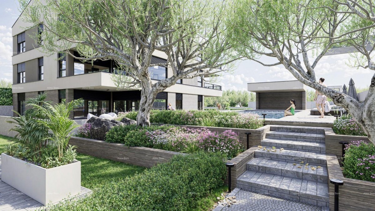 Sale of apartments in modern new construction with a shared pool! 5