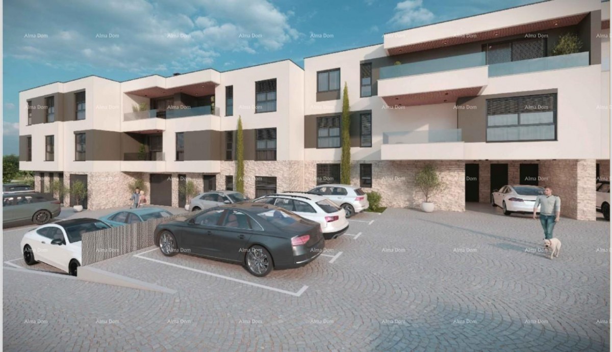 Nuovo progetto residenziale in ottima posizione; Pola! S4, Z1 2