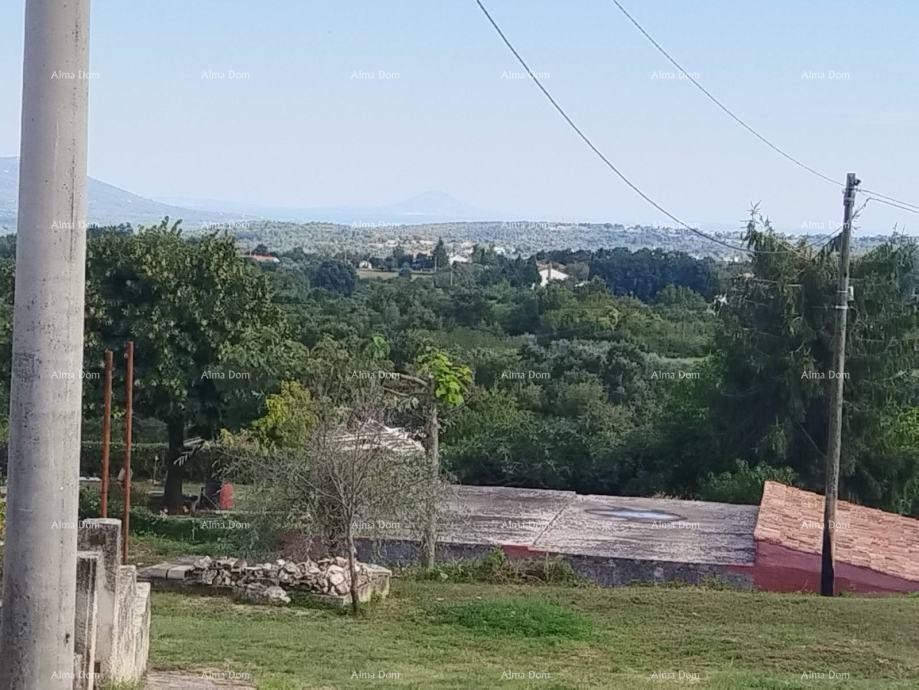 Građevinsko zemljište s pogledom na more i postojećim objektima , Barban 4