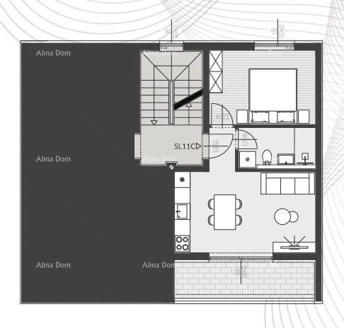 Vendita di appartamenti nel nuovo complesso residenziale, Štinjan! 11C 9