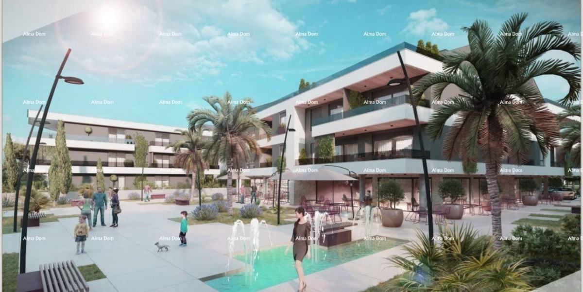 Nuovo! Vendita di appartamenti in ottima posizione nel nuovo complesso residenziale, Medulin! 1