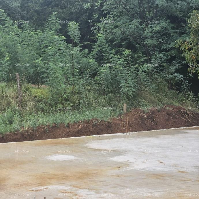 Продажа - строительный участок с разрешением и начатым строительством, вблизи Барбана! 6