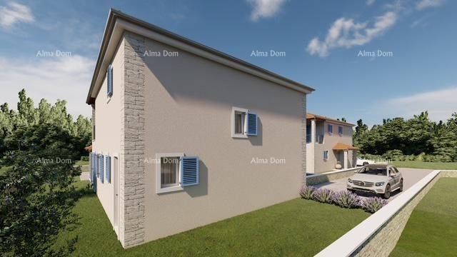 LIŽNJAN! VENDITA DI UNA CASA IN COSTRUZIONE CON PISCINA. 1