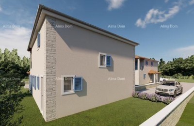 LIŽNJAN! VENDITA DI UNA CASA IN COSTRUZIONE CON PISCINA.