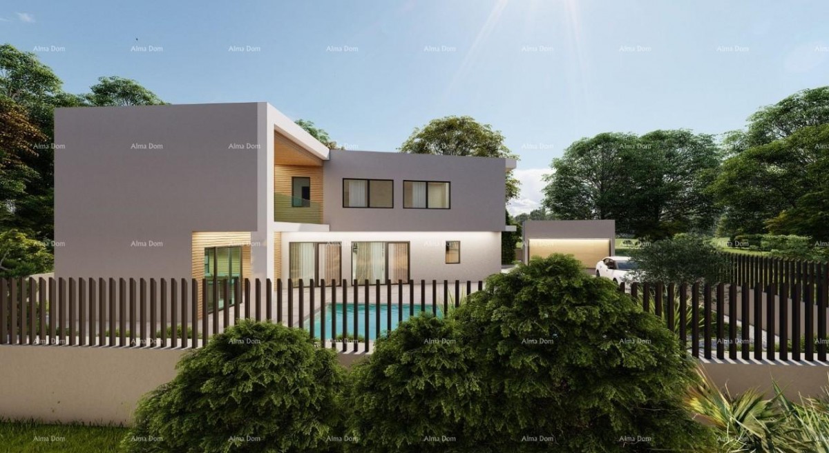 Prodaje se kuća roh-bau, sa pogledom na more u Pomeru 5