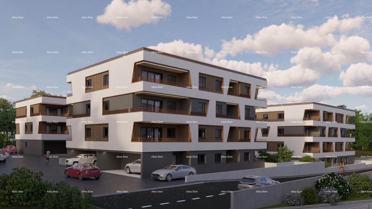 Продажа квартир в современном новострое, в центре, Пореч! 3