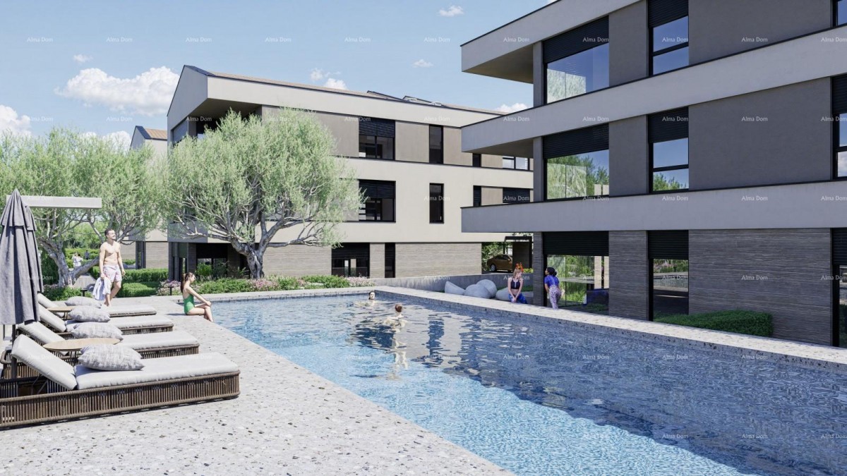 Sale of apartments in modern new construction with a shared pool! 1