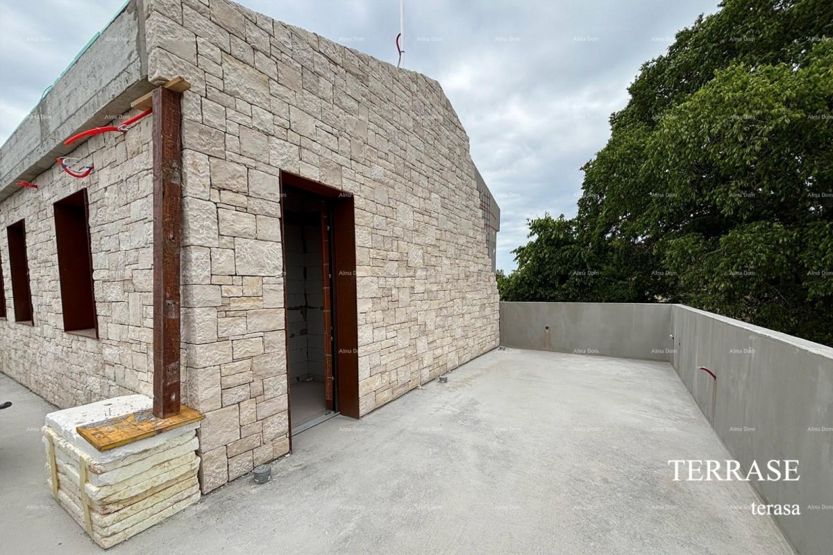 Na prodaju kuća u gradnji s bazenom – Bale, okolica 17