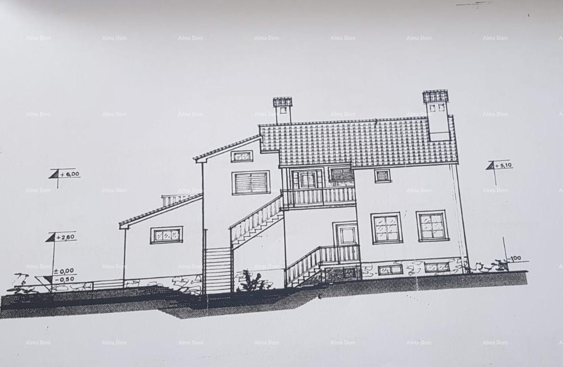 Umag. A beautiful house with six apartments. 8
