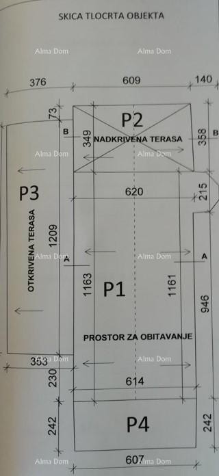 Продажа дома, 95 м2, 1800 м от моря, Умаг 4