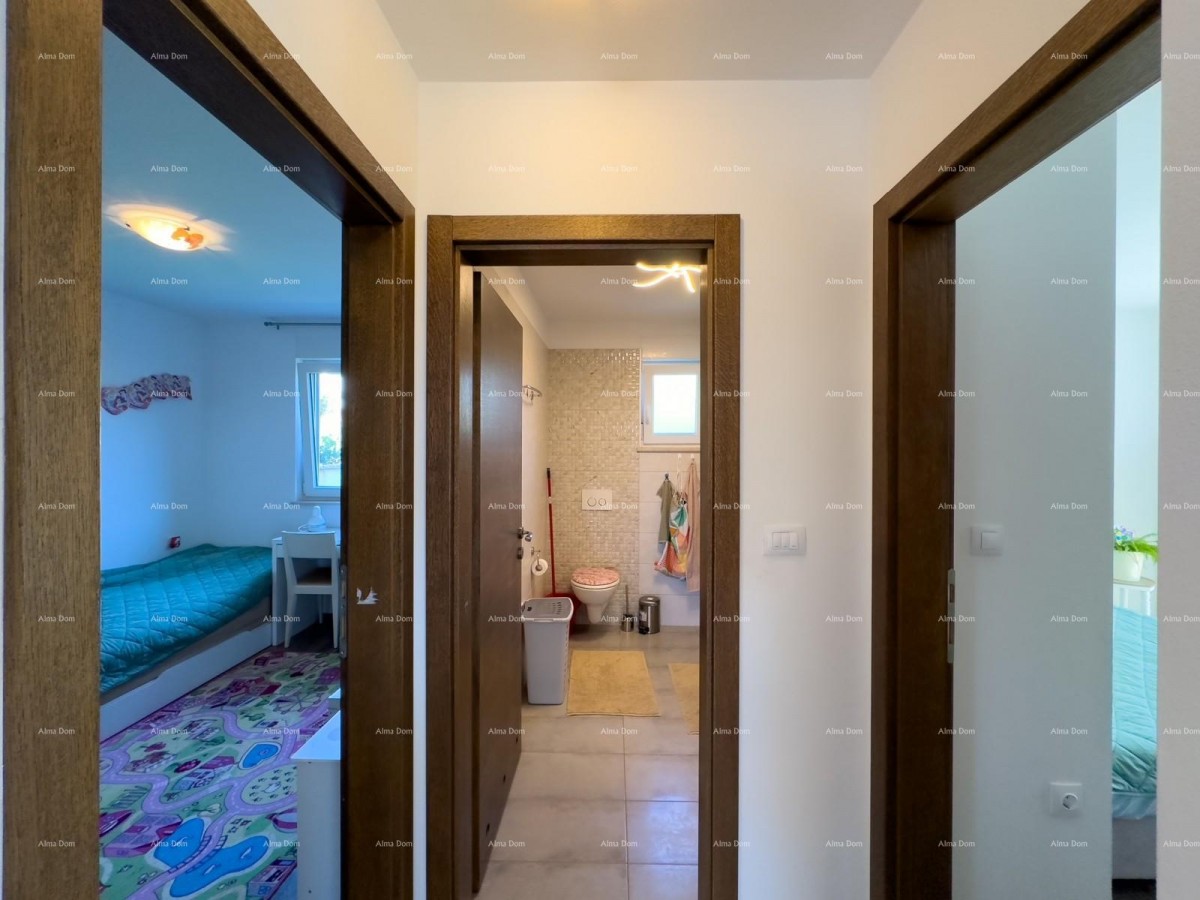 Продаем квартиру на первом этаже с собственным бассейном. Медулин 7