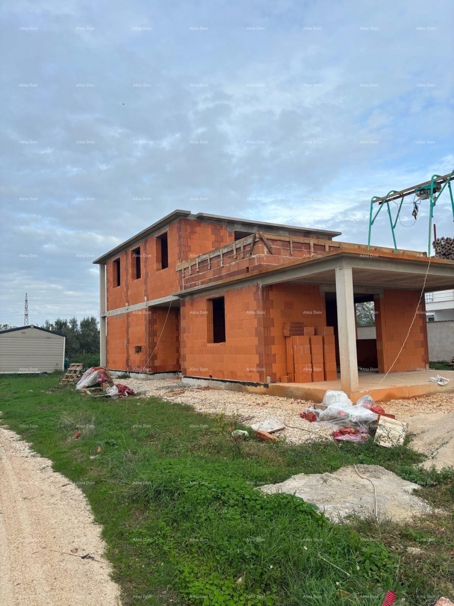 Sale of a house under construction with a beautiful panoramic view, near Umag! 3
