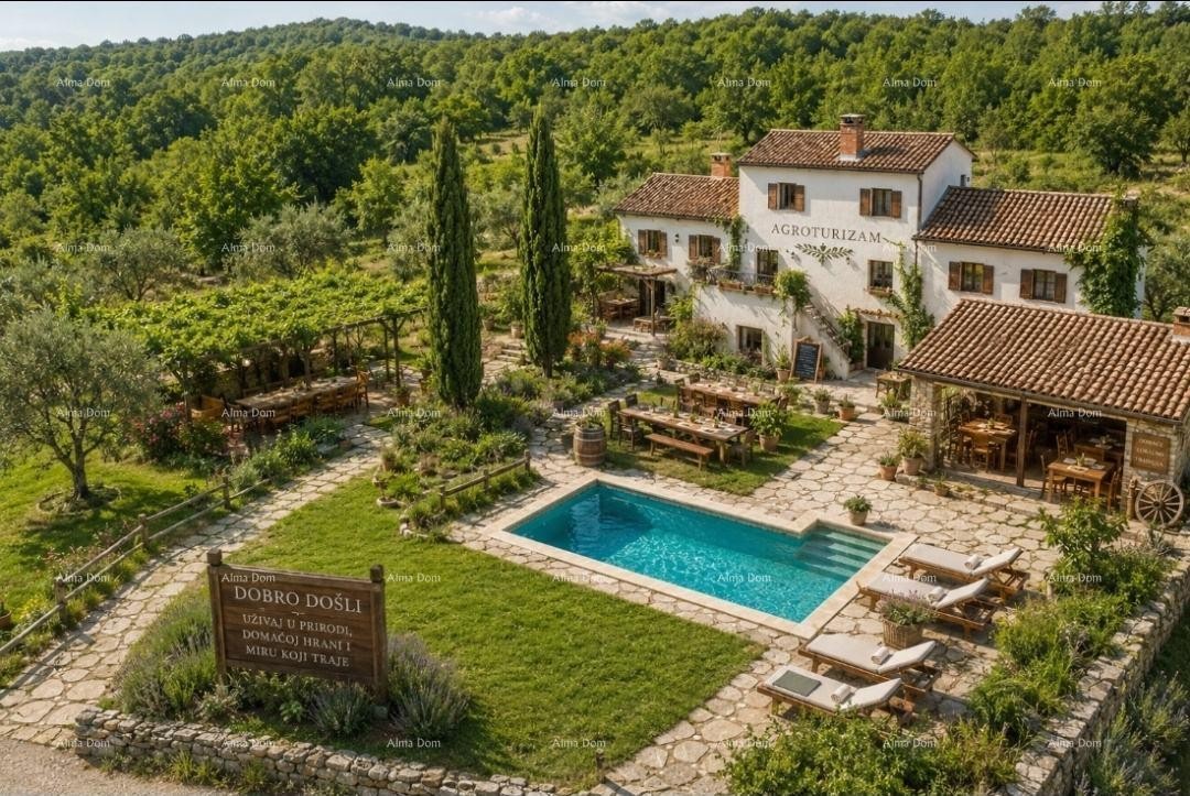 VILLA ISTRA CON PISCINA E 4.000 m² DI TERRENO – OPRTALJ 3