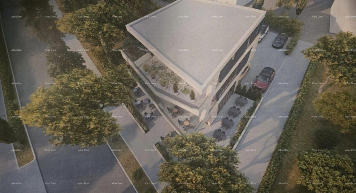 Sale of construction land with an approved project for the construction of a commercial building, Medulin! 5