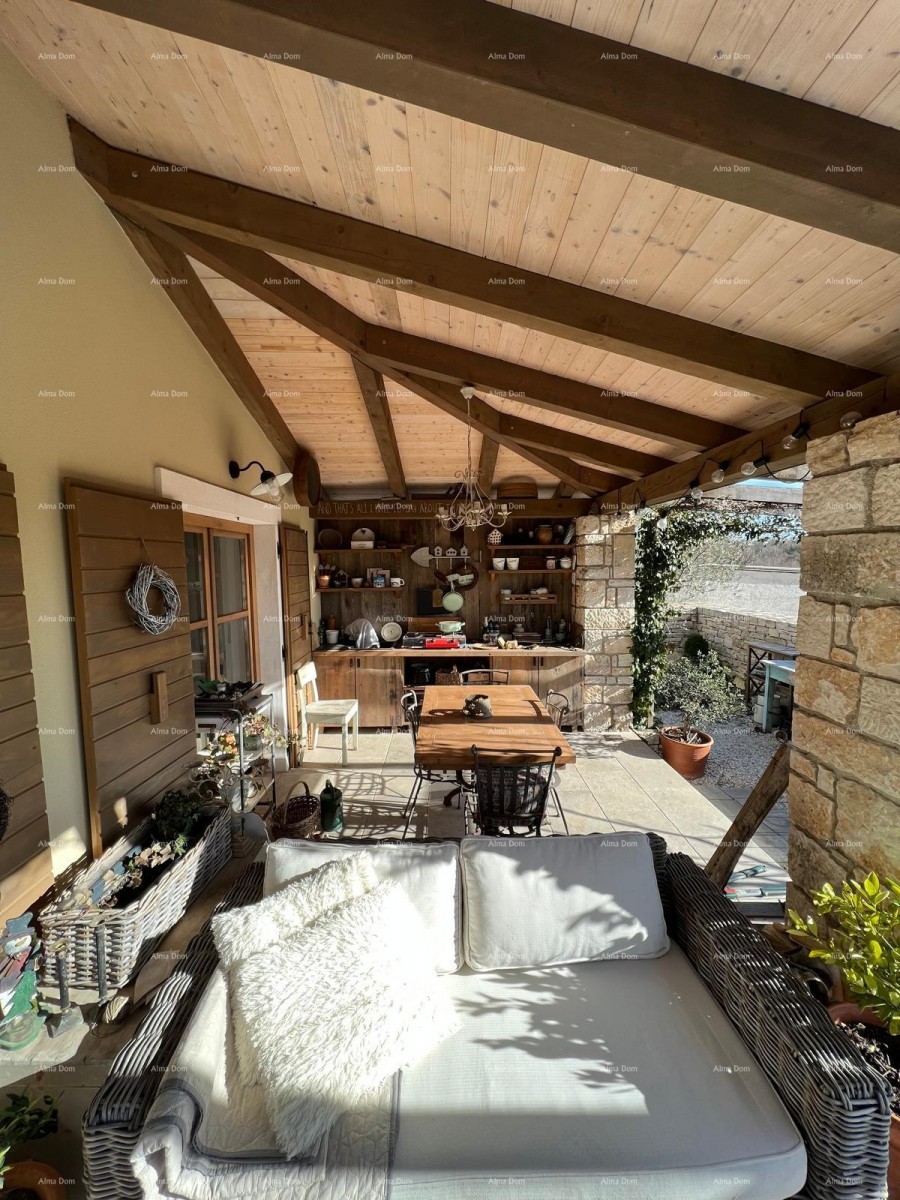 Prekrasna rustikalna kuća s bazenom i manjim dodatnim objektom-pool house, Svetvinčenat! 19