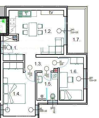 PULA! NEW PROJECT! Apartment 200 m from the center 5
