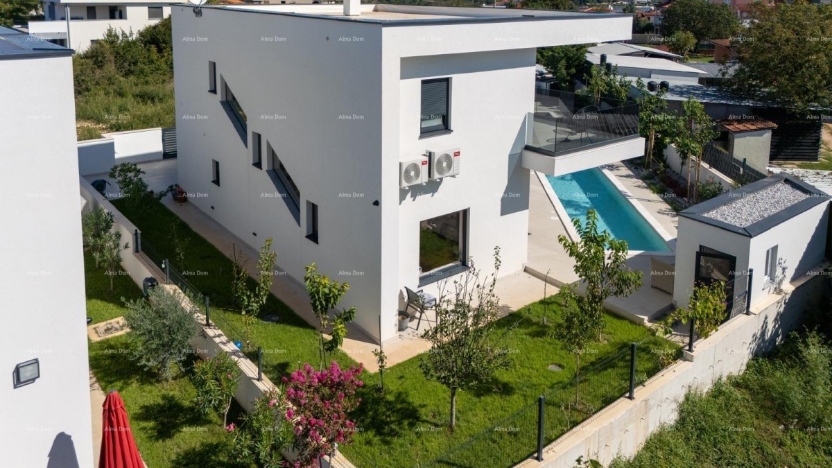 Продажа - новостроенная, современная и эксклюзивная вилла с бассейном, Волме, Пула! 6