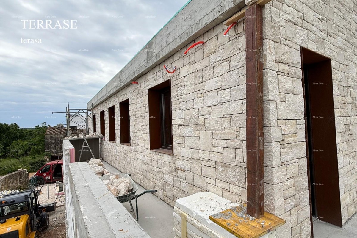 Na prodaju kuća u gradnji s bazenom – Bale, okolica 18