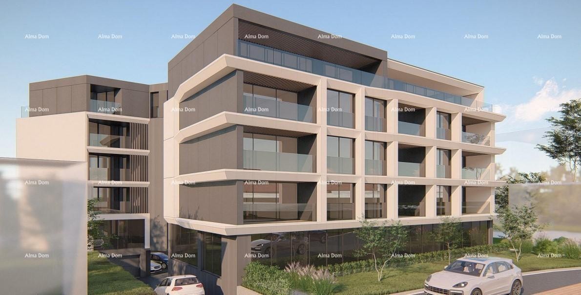 Продажа квартир в жилом и коммерческом здании с видом на море, центр Умага! / S9a 4