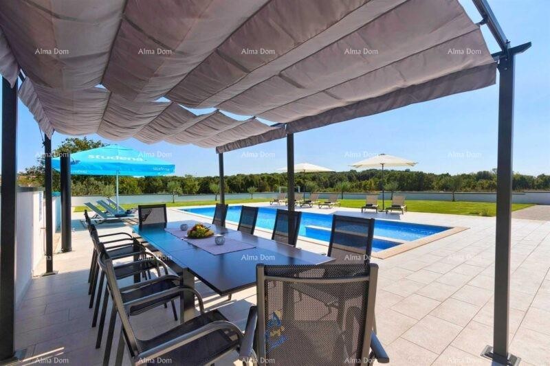 Blizina grada Fažane.  Prelijepa vila s bazenom. 2