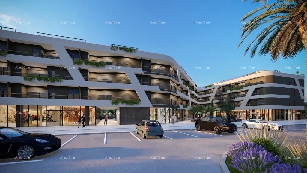 Poreč, residential and commercial building under construction with apartments and underground garages 12