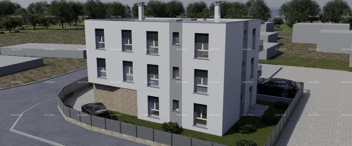 Two-bedroom apartment with a parking space 15
