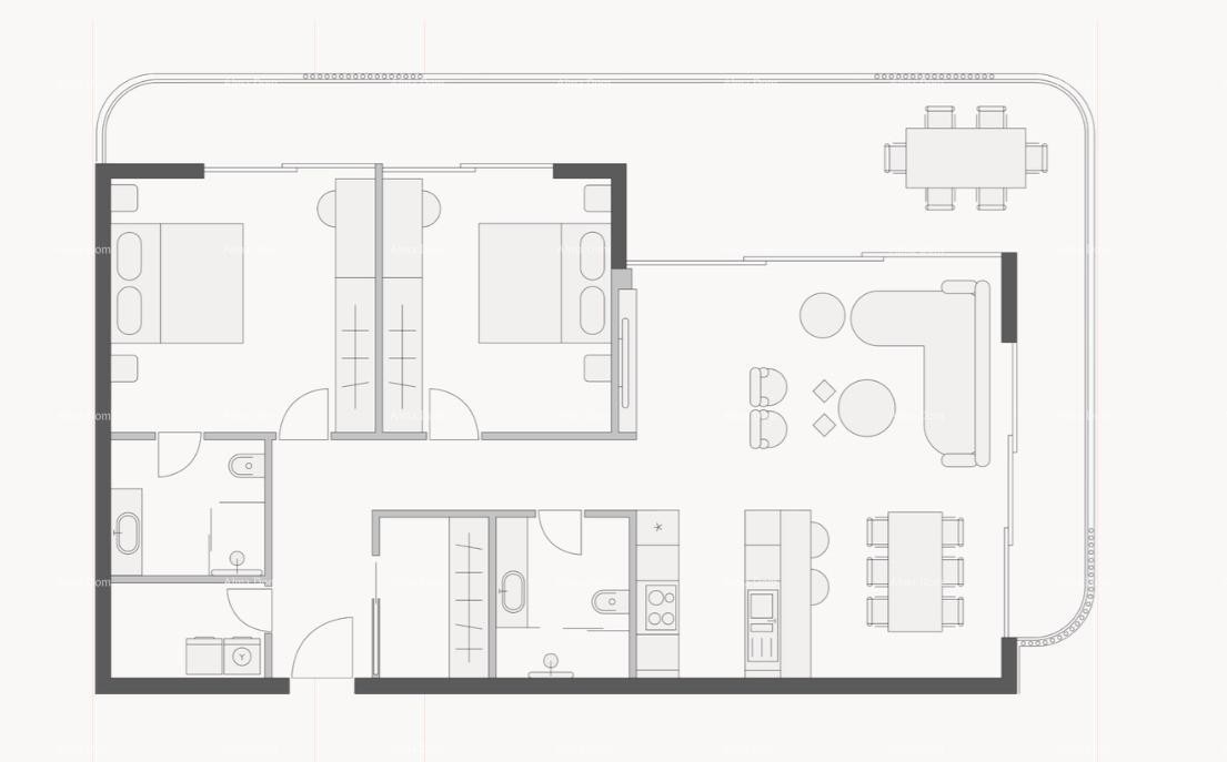 ROVINJ - apartment for sale in a luxury residence by the sea / S11 26