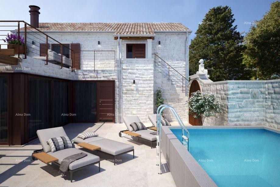 Two old stone houses, Tinjan. 5