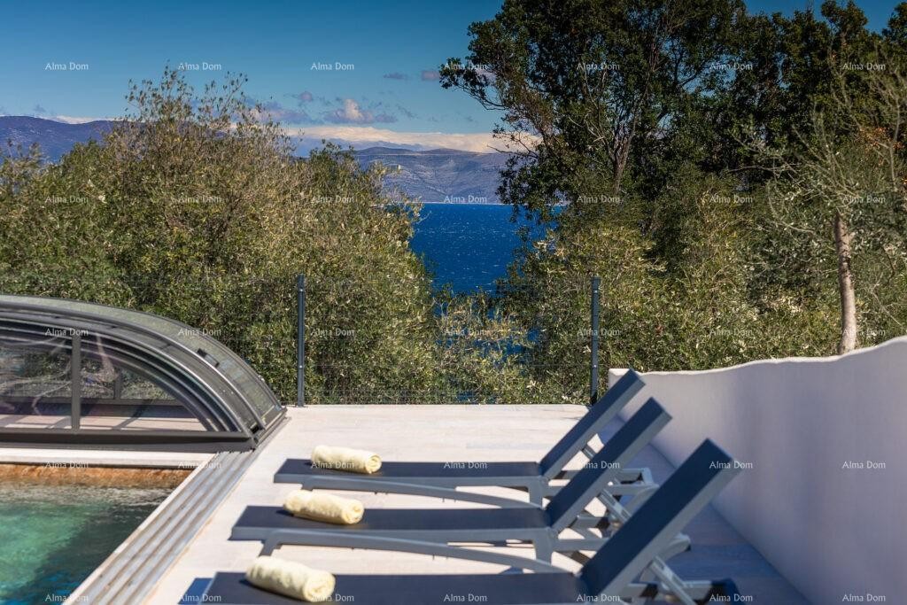 Blizina Labina!Moderna vila s grijanim bazenom i pogledom na more 17