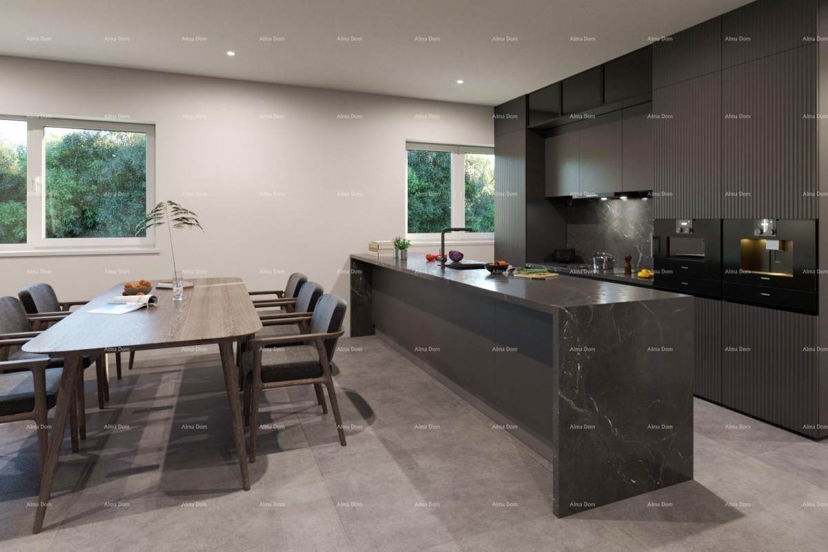 РОВИНЬ - Двухуровневая квартира в новом проекте / ТОП-расположение, 2 минуты до моря! (D) 6