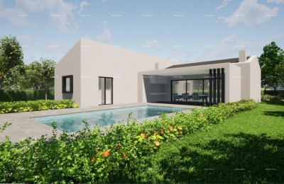 Projekt kuće sa bazenom u Kršanu