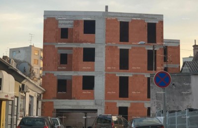 Pula Šijana, construction of a residential building has begun, near the primary school S-K