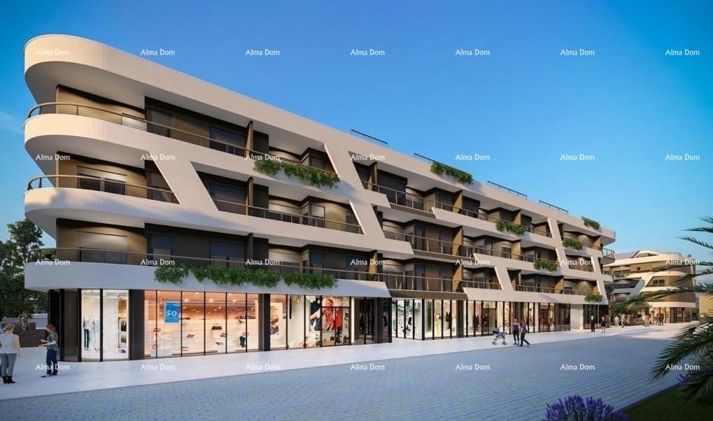 Poreč, residential and commercial building under construction with apartments and underground garages 3