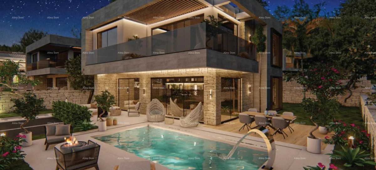 Vendita di ville moderne in una bellissima zona residenziale, Umago 3