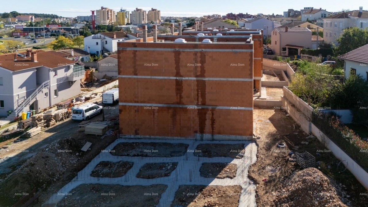 Продажа - Современная квартира в новом частном жилом комплексе в Шияне, Пула! E-C 21