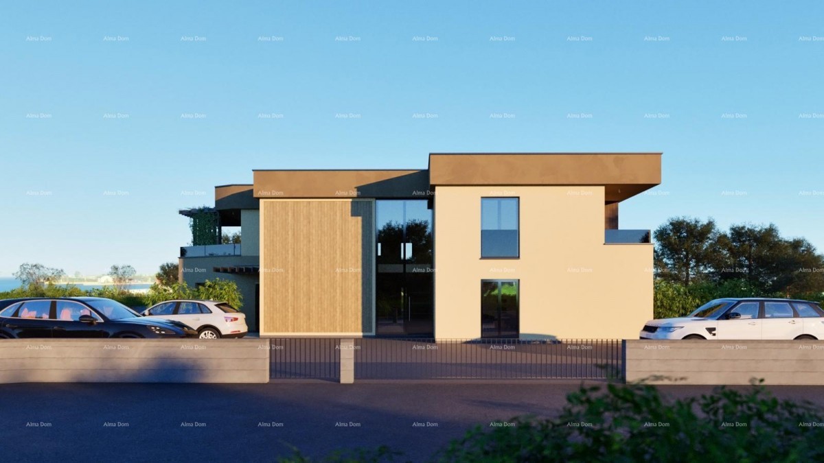 Apartment in Ližnjan, 1000 m from the sea, with a terrace and parking space 6