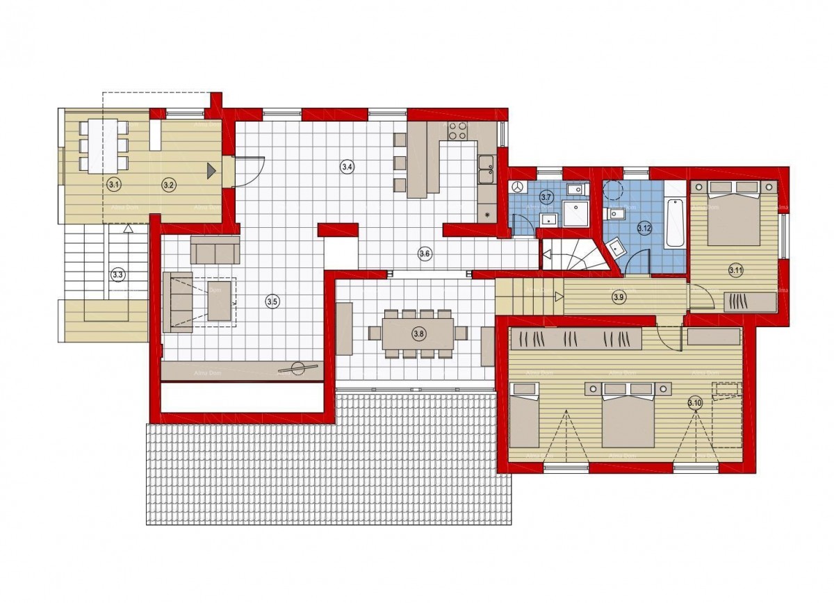 Ližnjan – Ampia casa familiare con grande potenziale 18