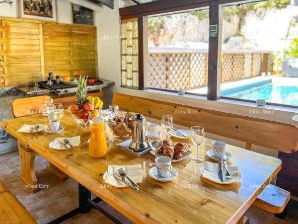 Pješčana Uvala – Casa con piscina e appartamento separato, vista mare, 300 m dalla spiaggia 4