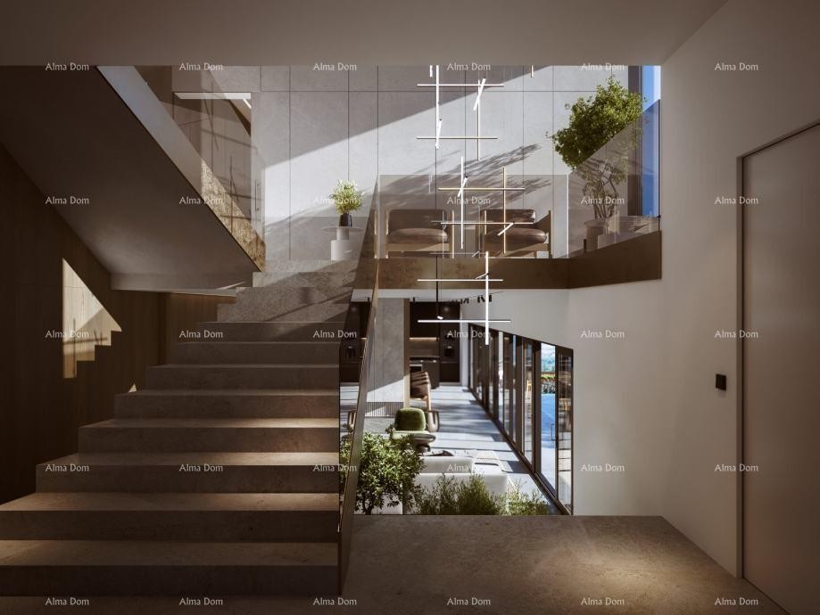 Kaštelir – građevinsko zemljište, 603 m2, s pravomoćnom građevinskom dozvolom i pogledom na more 10