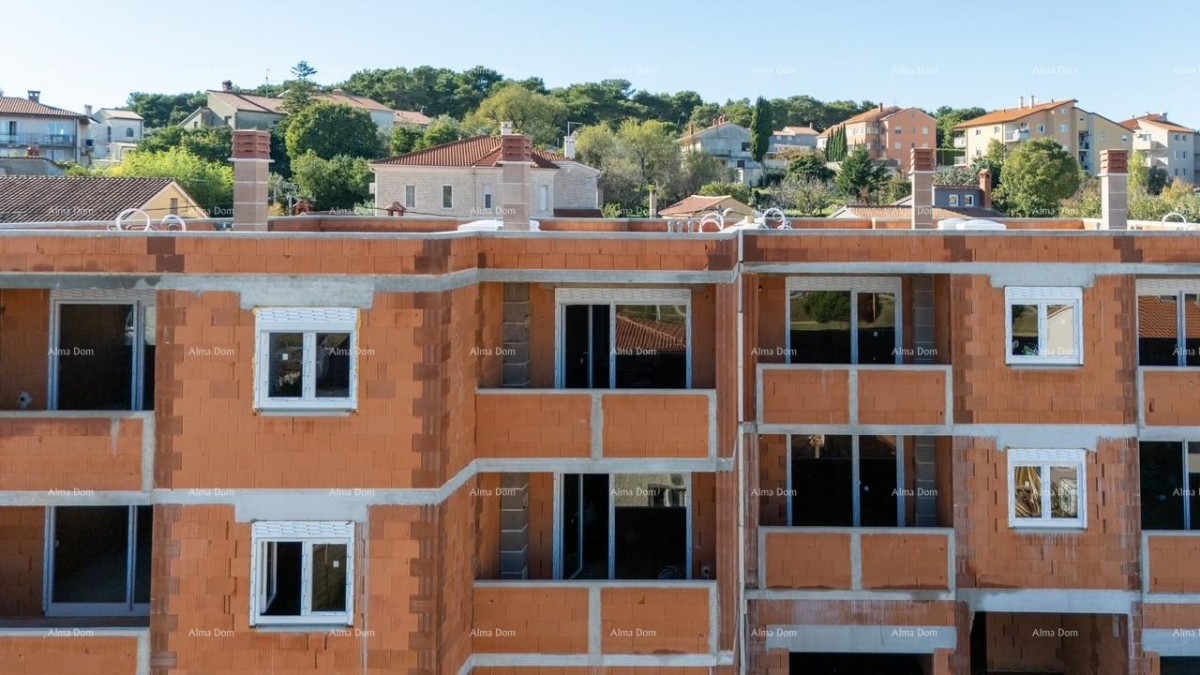 Prodaja - Moderan stan u novom privatnom stambenom kompleksu u Šijani, Pula! E-B 12