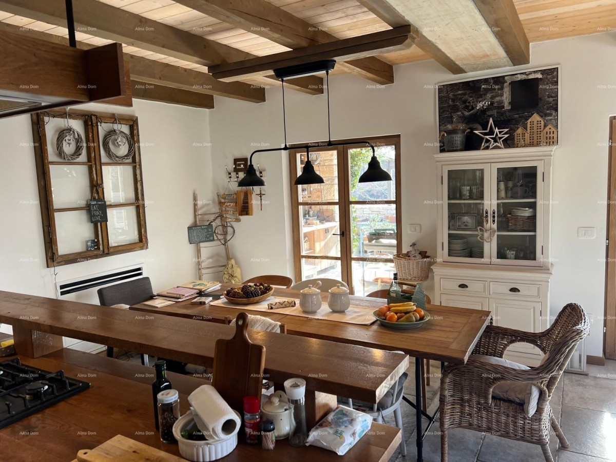 Prekrasna rustikalna kuća s bazenom i manjim dodatnim objektom-pool house, Svetvinčenat! 2