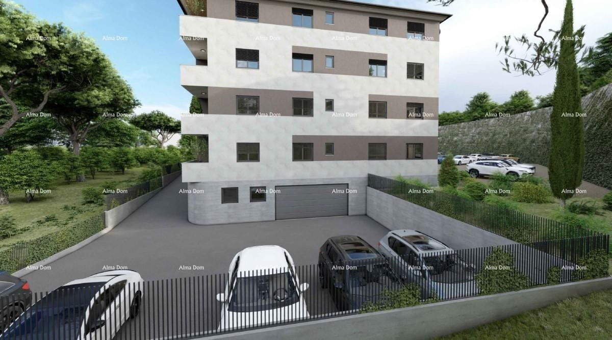 Apartments for sale in a new housing project under construction, near the court, Pula! 2
