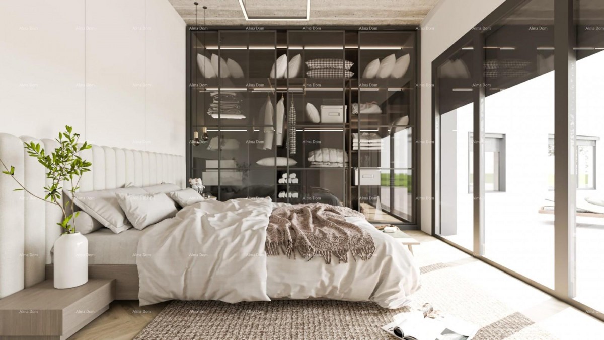 Sale of a construction plot with a building permit for the construction of a modern family house, near Barban! 10