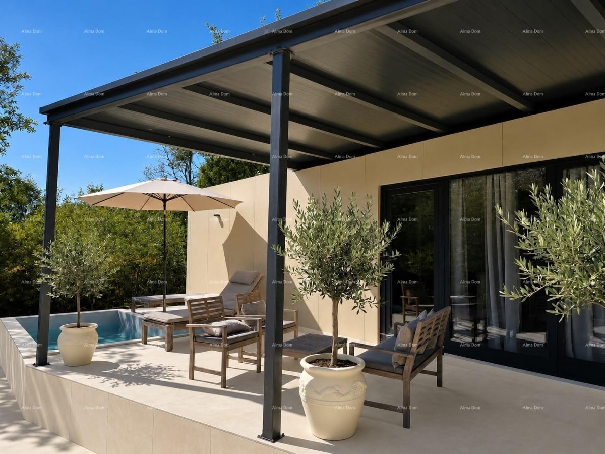 BOUTIQUE MINI-RESORT IN ISTRIA: TRE MODERNE CASE CON PISCINE PRIVATE 1