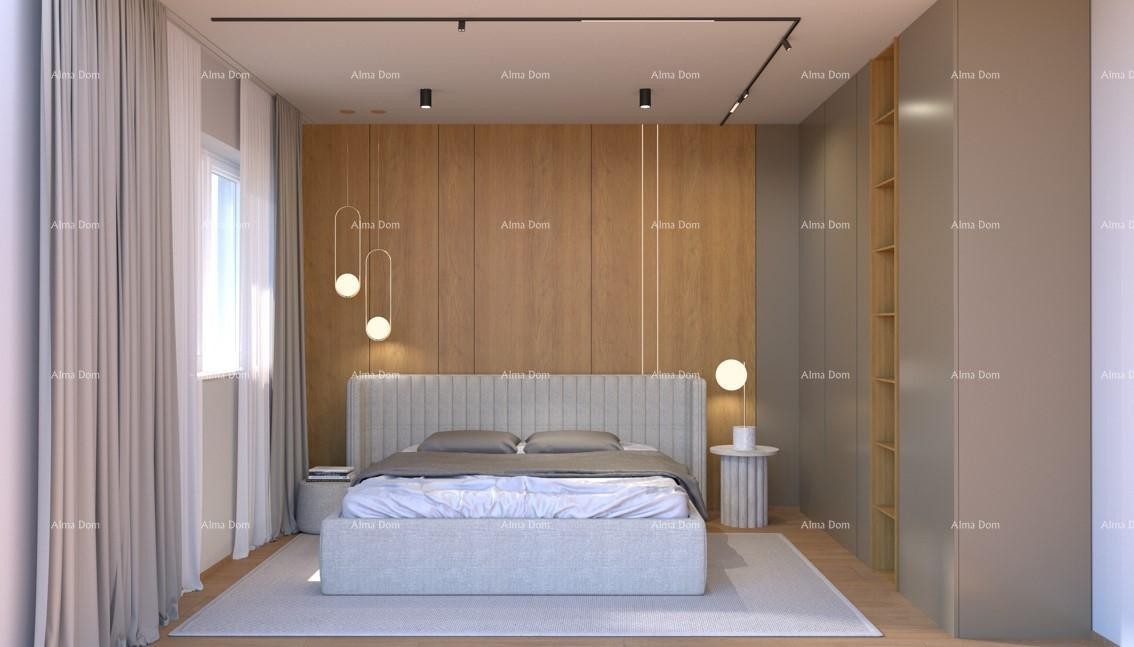 Prodaja - Moderno stanovanje v novem zasebnem stanovanjskem kompleksu v Šijani, Pula! E-D 9