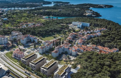 Ново! Студия-апартамент с садом в отличном месте, Пула!