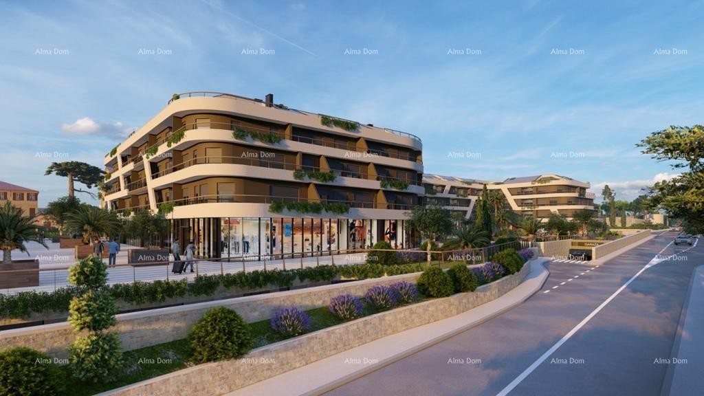 Poreč, residential and commercial building with apartments and underground garages 7